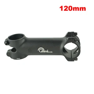 OMNI Racer WORLDS LIGHTEST ULTRA-Lite Alloy Stem: 31.8x120mm JUST 105g!! BLACK - Picture 1 of 8