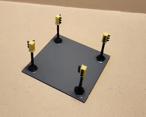 N Scale Modern Traffic Lights Set (Not-Lighted) 3D Resin Printed - Picture 1 of 2