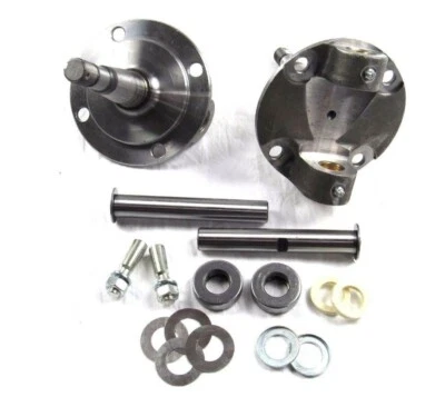 1928-48 Ford Steel Forged Spindles W/ King Pin Set Pair Raw C20021 - Image 1 of 4