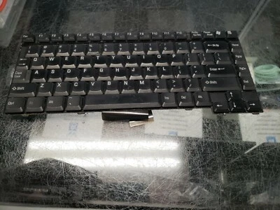 USED Toshiba Satellite A25 Laptop KEYBOARD G83C0000E510 WLJ-5528W FREE SHIP - Image 1 of 4
