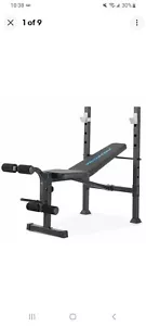ProForm Adjustable Barbell Bench Multi Function XT FID Dumbbell Weight Bench - Picture 1 of 9