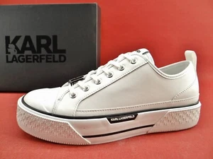 Karl Lagerfeld KAMPUS MAX Sneaker Low Weiß Plateau Damen Sport Schuhe Leder 39 - Bild 1 von 18