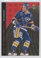 1995-96 Upper Deck Swedish Ticket to North America Per Gustafsson #NA11