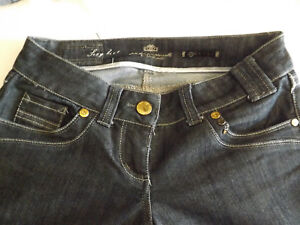 River Island Ladies UK 8R BNWOT dark denim boot cut jeans