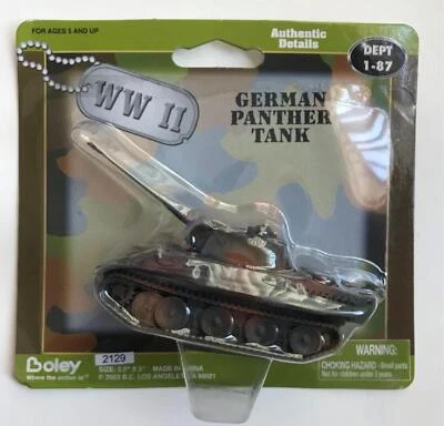 Boley 2129 1/87 HO Scale WWII German Panther Tank Camouflage Roco Minitanks *NEW - Image 1 of 2