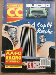 Custom Car Magazine - December 1989 - A Cup Of Rosalie, AA / FC Racing. - Picture 1 of 2