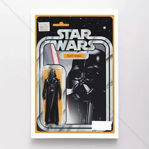 Darth Vader Star Wars Poster Canvas Movie Comic Art Print #53 - Picture 1 of 4