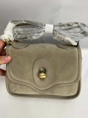 Cartera Bandolera Nanette Lepore Waverly Cuero Gamuza Ajustable $198 Foto 1 de 4