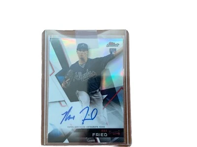 2018 Topps Finest Max Fried RC Autograph!!🔥 All-star Pitcher!! Super Rare Auto! - Image 1 of 4