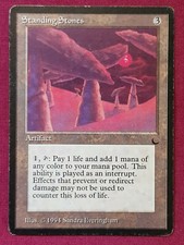 Magic The Gathering THE DARK STANDING STONES single artifact card MTG
