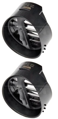 93-02 FIREBIRD TA TRANS AM CENTER DASH AC AIR VENT BLACK NEW SET (2) PAIR 74935 - Image 1 of 4