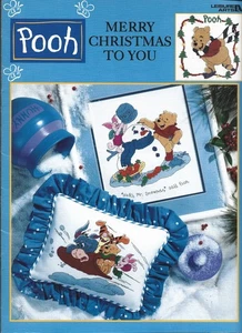 Pooh Merry Christmas To You - Cross Stitch Booklet - Bild 1 von 2