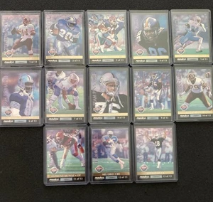 1992 Pinnacle NFL Team Pinnacle Complete Set #1-13 Barry Reggie Munoz HOF - Picture 1 of 8