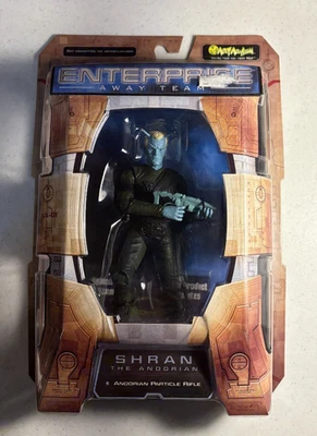 Figura de asilo artístico SHRAN-THE ANDORIAN 2002 Star Trek Enterprise Away Team NUEVO Foto 1 de 2
