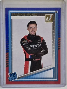 Frankie Muniz 2025 Donruss Racing NASCAR Rated Rookie Red and Blue #99 - Picture 1 of 2