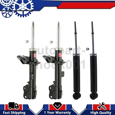 4 Rear Front KYB Shocks and Struts Shock Absorber For Mitsubishi Outlander 2009 - Image 1 of 4