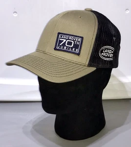 Land Rover 70th Jubilee 2018 StrapBack Mesh Richardson Green & Black Cap - Picture 1 of 9