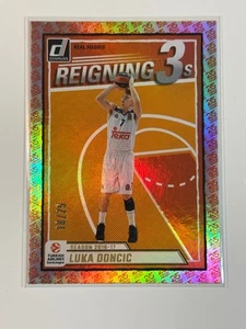 2024-25 Donruss Euroleague Reigning 3s 25th Anniversary #12 Luka Doncic 18/25 - Picture 1 of 2