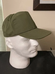 Genuine US Army Military OG 507 Field Cap Vietnam War Hot Weather - Size 6 7/8 - Picture 1 of 8