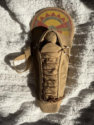 NWOB American Girl KAYA'S Doll & Cradle Board ~ Retired ~ - Image 1 of 2