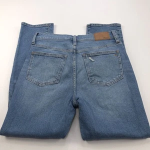 Madewell The Perfect Vintage Jean 27 (Fits 29W 27L) High Rise Distressed Jeans - Picture 1 of 13