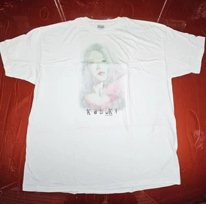 Vintage 01 Kabuki Aquarell Bild Comics Graphitti T-Shirt 2XL Deadstock weiß - Bild 1 von 12