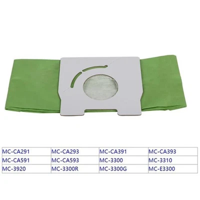 5pcs /Pack Dust Bags For Panasonic MC-CA291 / MC-CA293 / MC-CA391 Vacuum Cleaner - Image 1 of 4