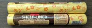 Rubbermaid Vintage Shelf Liner Contact 1978 Unopened 12"x 10ft Retro MCM 2 Rolls - Picture 1 of 3
