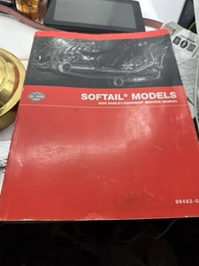 2006 Harley-Davidson Softail SERVICE Shop MANUAL Night Train Fatboy OEM Xlnt - Picture 1 of 3