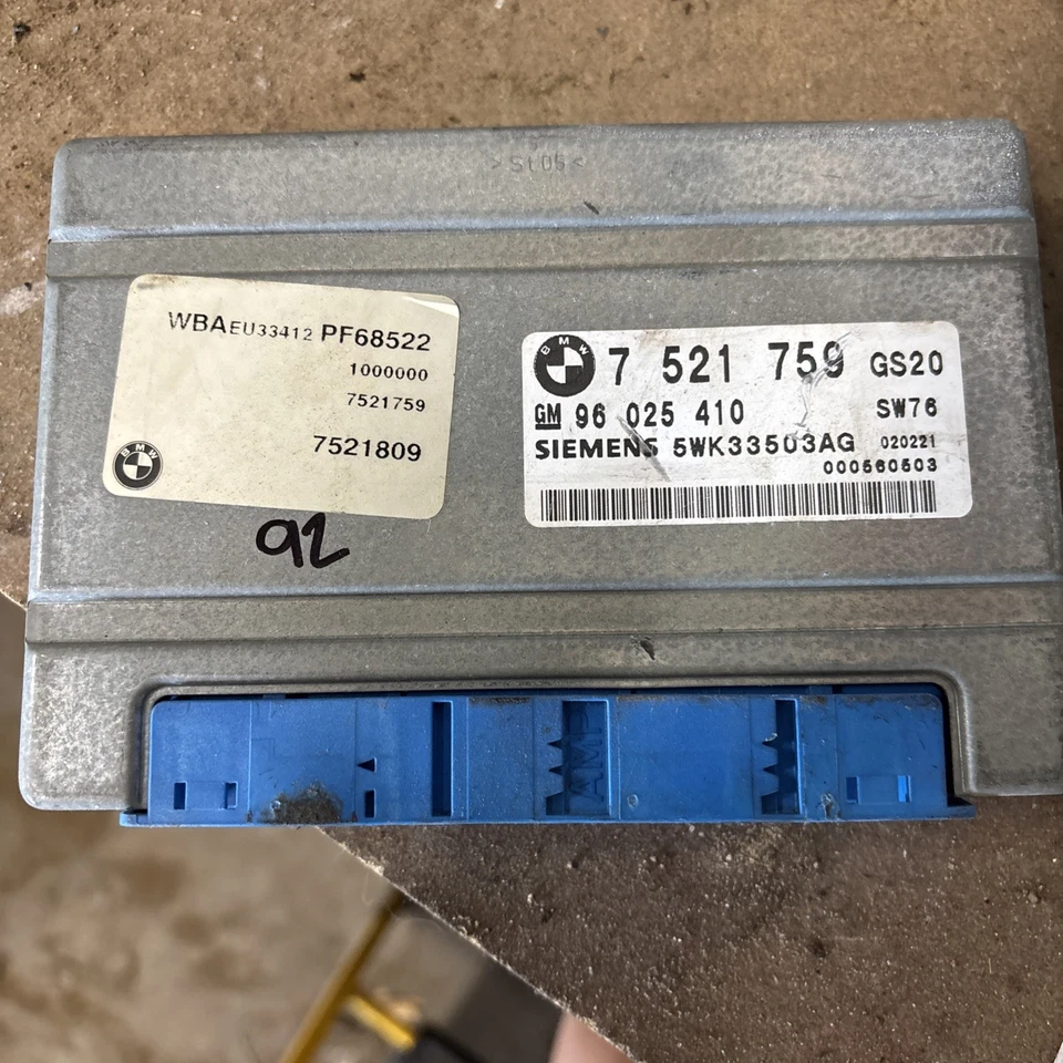 BMW 325i 2001-2006 módulo siemens 5WK33503AG B2 Foto 1 de 2