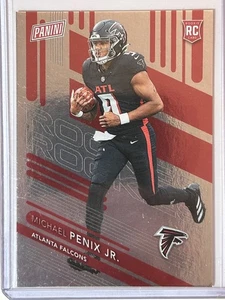 2024 PANINI VIP SILVER PACK SP ROOKIE SILVER MICHAEL PENIX JR ATLANTA FALCONS - Picture 1 of 2