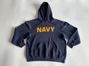 Sudadera con Capucha Soffe Azul Marino Para Hombre Talla XL Azul Pullover De Colección - Imagen 1 de 11
