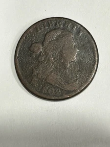 BUSTO DRAPEADO 1802 CENTAVO GRANDE - Imagen 1 de 2