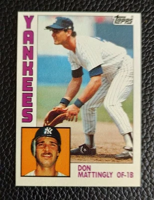 Conjunto parcial de beisebol 1984 Topps com Mattingly, Strawberry, Ripken Jr. - Imagem 1 de 4