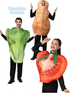 H-K3-1 Adult Funny Food Vegetable Costume Lettuce Potato Tomato - Bild 1 von 14