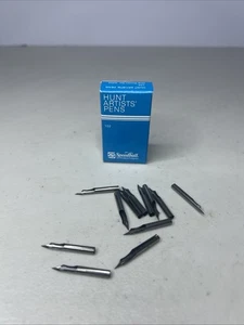 Speedball Hunt Artists' Pen Nibs--Crow Quill No. 102 - box of 12 - Picture 1 of 4