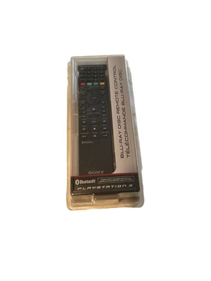 Sony Playstation 3 PS3 Bluetooth Blu-Ray Disc Remote Control NEW FACTORY SEALED - Image 1 of 2