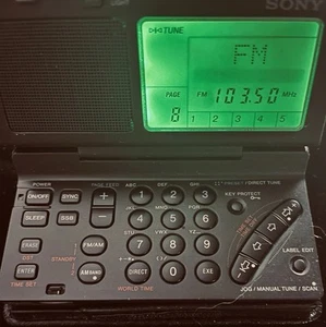 Sony ICF-SW100 Shortwave amélioré avec étui - Photo 1/7
