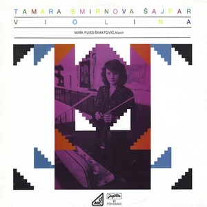 SMIRNOVA-SAJFAR Violin Recital BACH Solo Partita 1 RAVEL Tzigane LHOTKA KREZMA - Picture 1 of 3