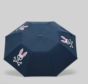 Psycho Bunny Regenschirm mit Hasenlogo - Bild 1 von 3