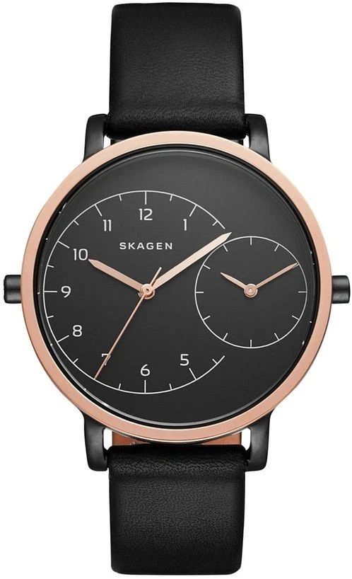 Black Friday OFERTA Nuevo Reloj Skagen Correa Cuero Negro SKW2475 Foto 1 de 1