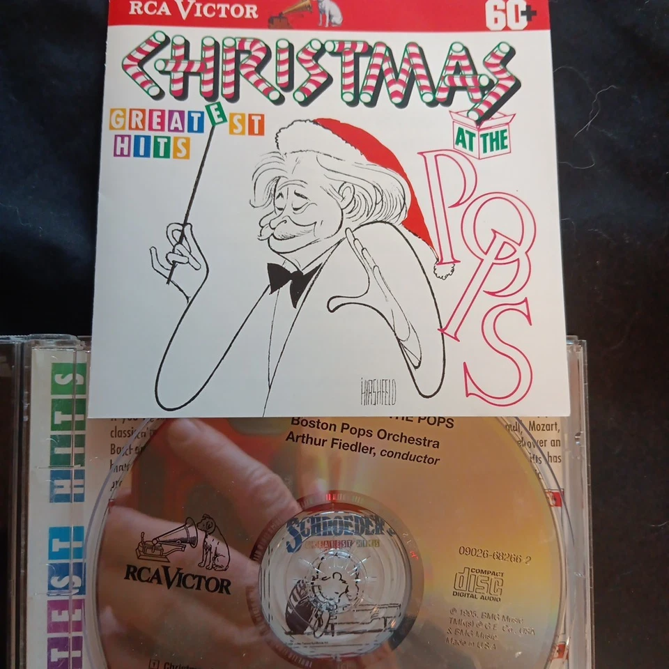 CHRISTMAS AT THE POPS Galway Canadian Brass Fiedler CD LIKE NEW Restored NEW CAS Foto 1 de 2