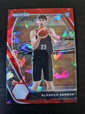 Alperen Sengun 2021-22 Prizm Draft Picks Basketball Rookie Card Red Ice NBA