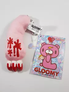 Gloomy Bear The Naughty Grizzly Plush Hand Keychain Official - Picture 1 of 7