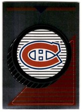 1993-94 Panini Stickers Montreal Canadiens Logo #12 Montreal Canadiens