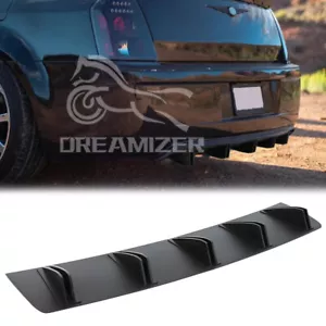For Chrysler 300 SRT 200 Rear Bumper Diffuser Spoiler Splitter Lip 10 Shark Fins - Foto 1 di 7
