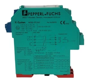 1CARD × PEPPERL FUCHS KCD2-STC-EX1 TRANSMITTER POWER SUPPLY 316910 - Picture 1 of 4