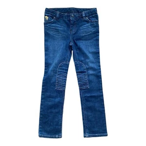 Mädchen POLO RALPH LAUREN Denim Jeans Größe 6X W24 L22 Blau Top Gebrauchter Zustand - Bild 1 von 6