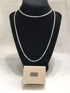 Avon Classic Colors Necklace White Chain 1986 Fashion Jewelry - Picture 1 of 4