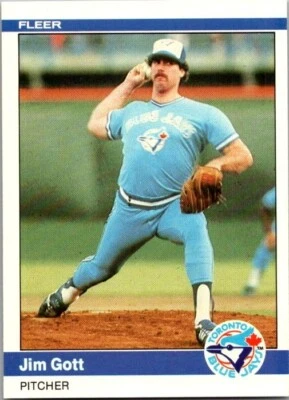 1984 Fleer - Jim Gott #155 - Image 1 of 2